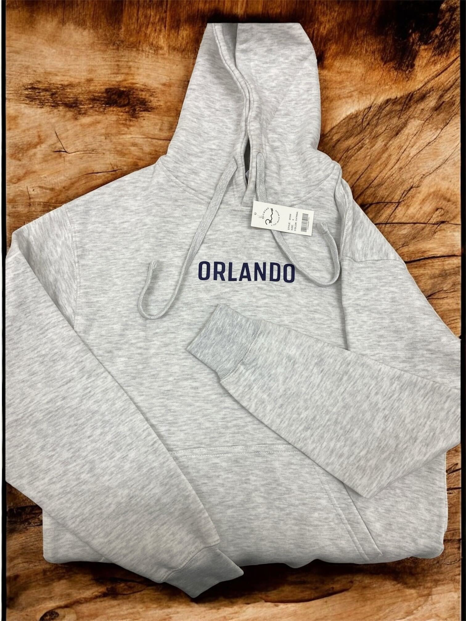 Soft Fleece Hoodie -Oatmeal