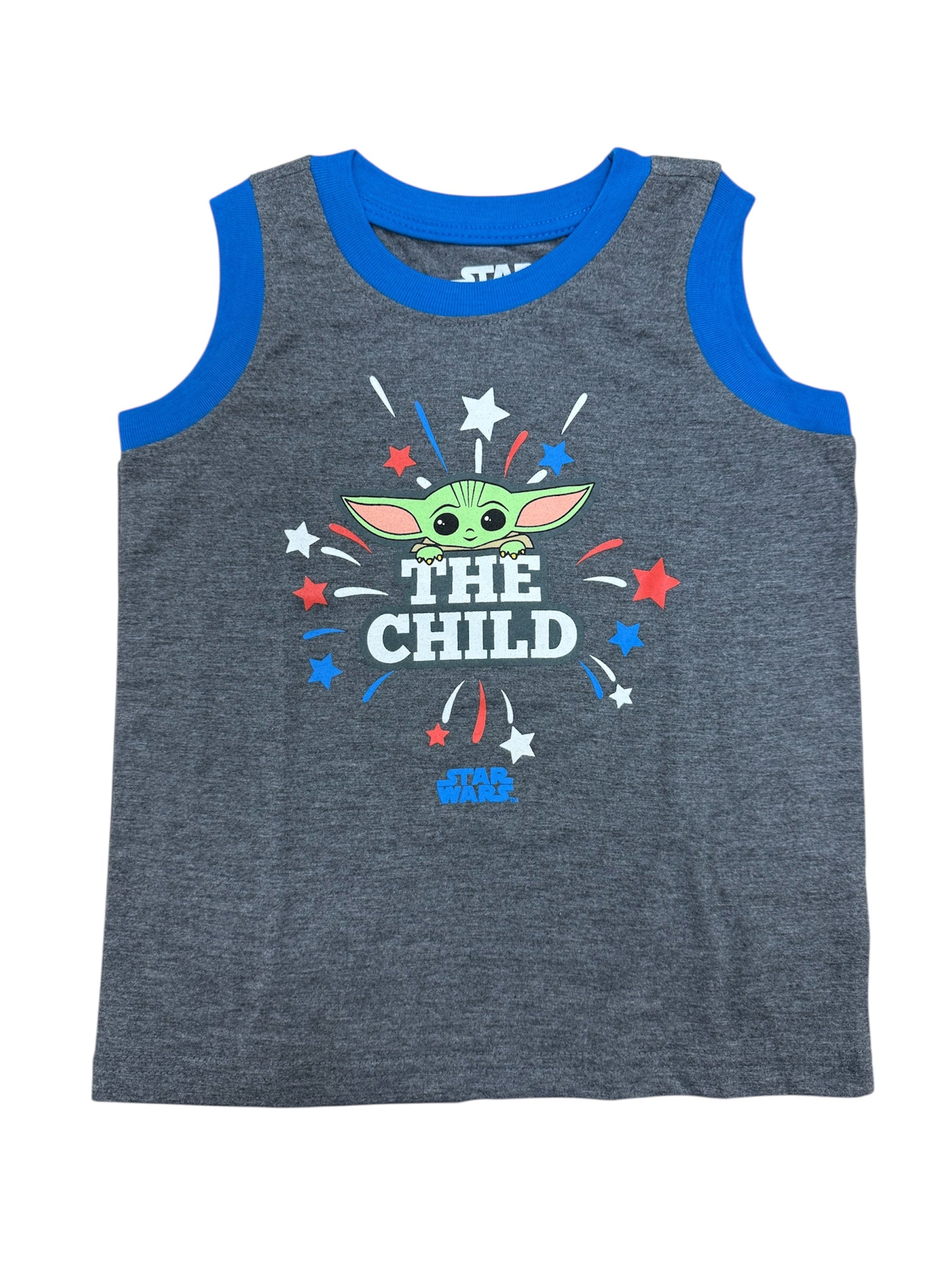 Toddler The Child Fireworks Tank Top