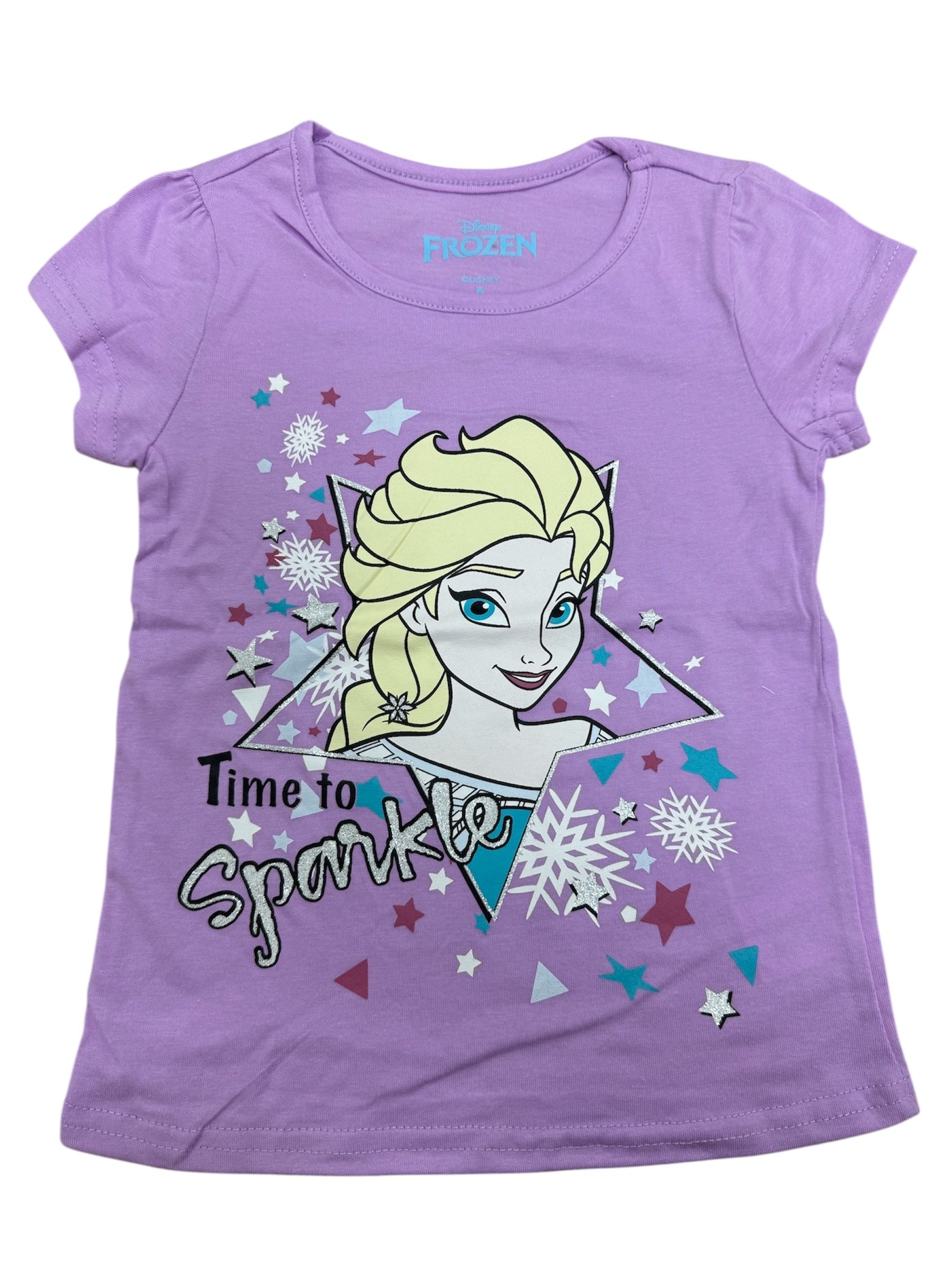 Disney Frozen Elsa "Time to Sparkle" Girls T-Shirt