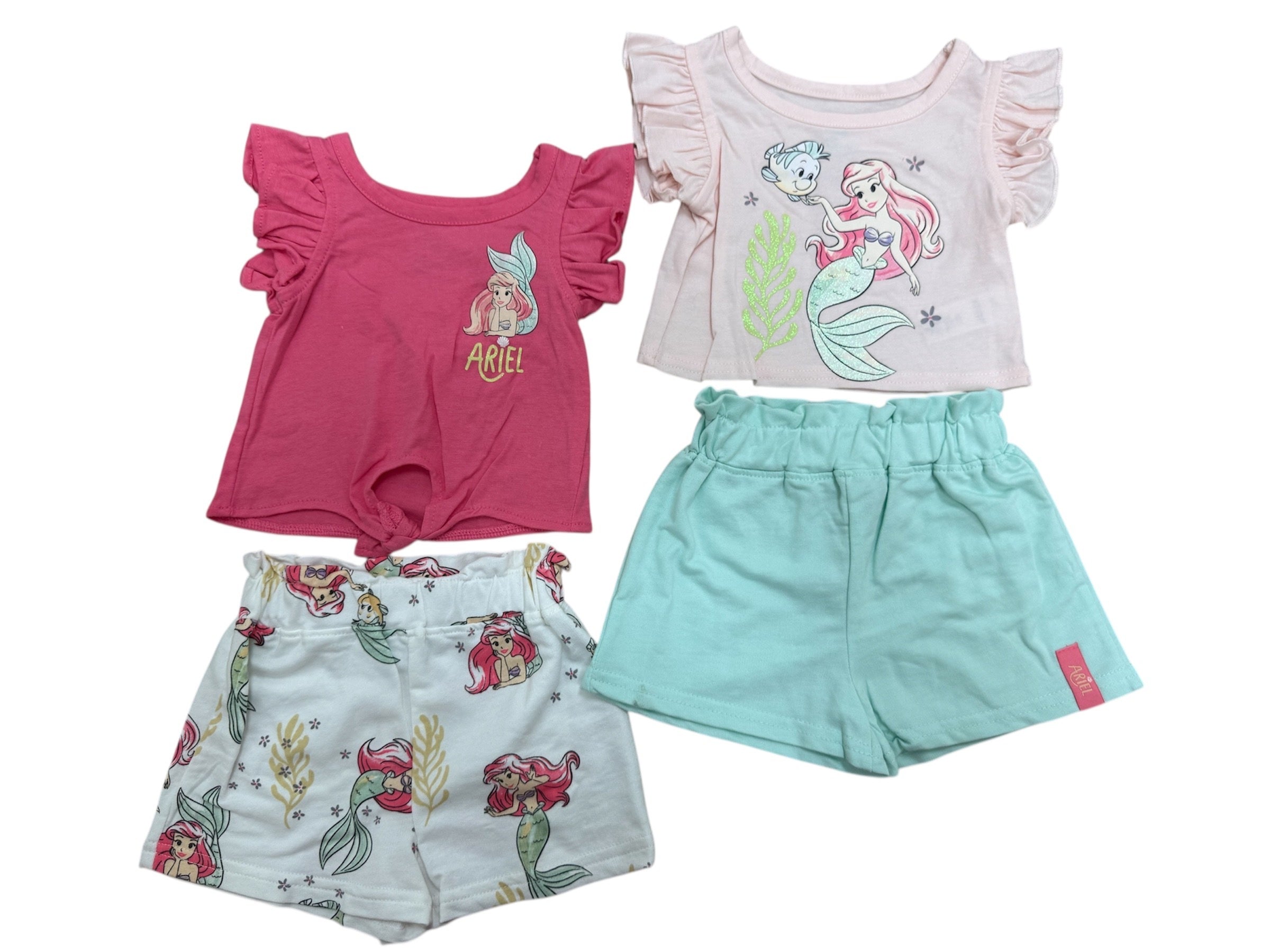 Disney Ariel Baby Girls 4pc Set