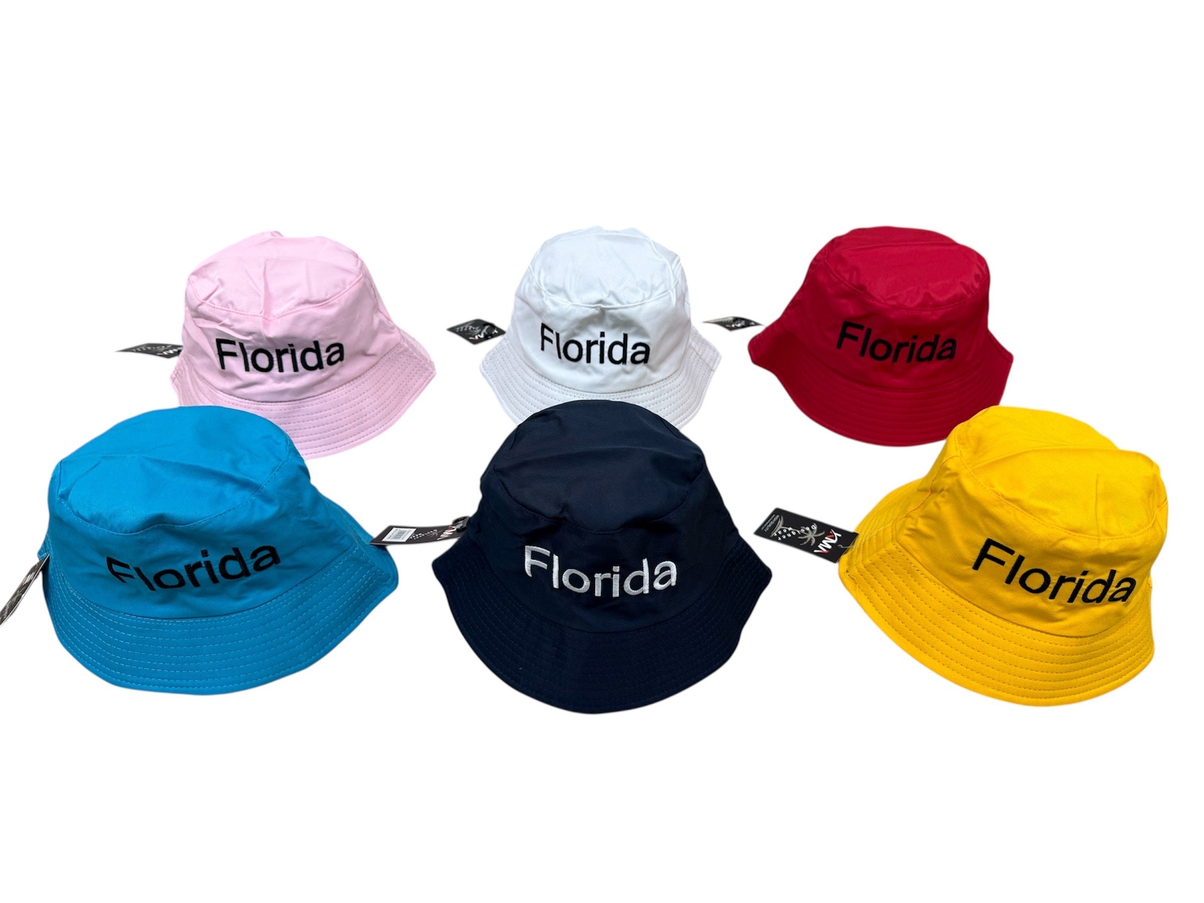 Reversible Bucket Hat Solid Color - Florida