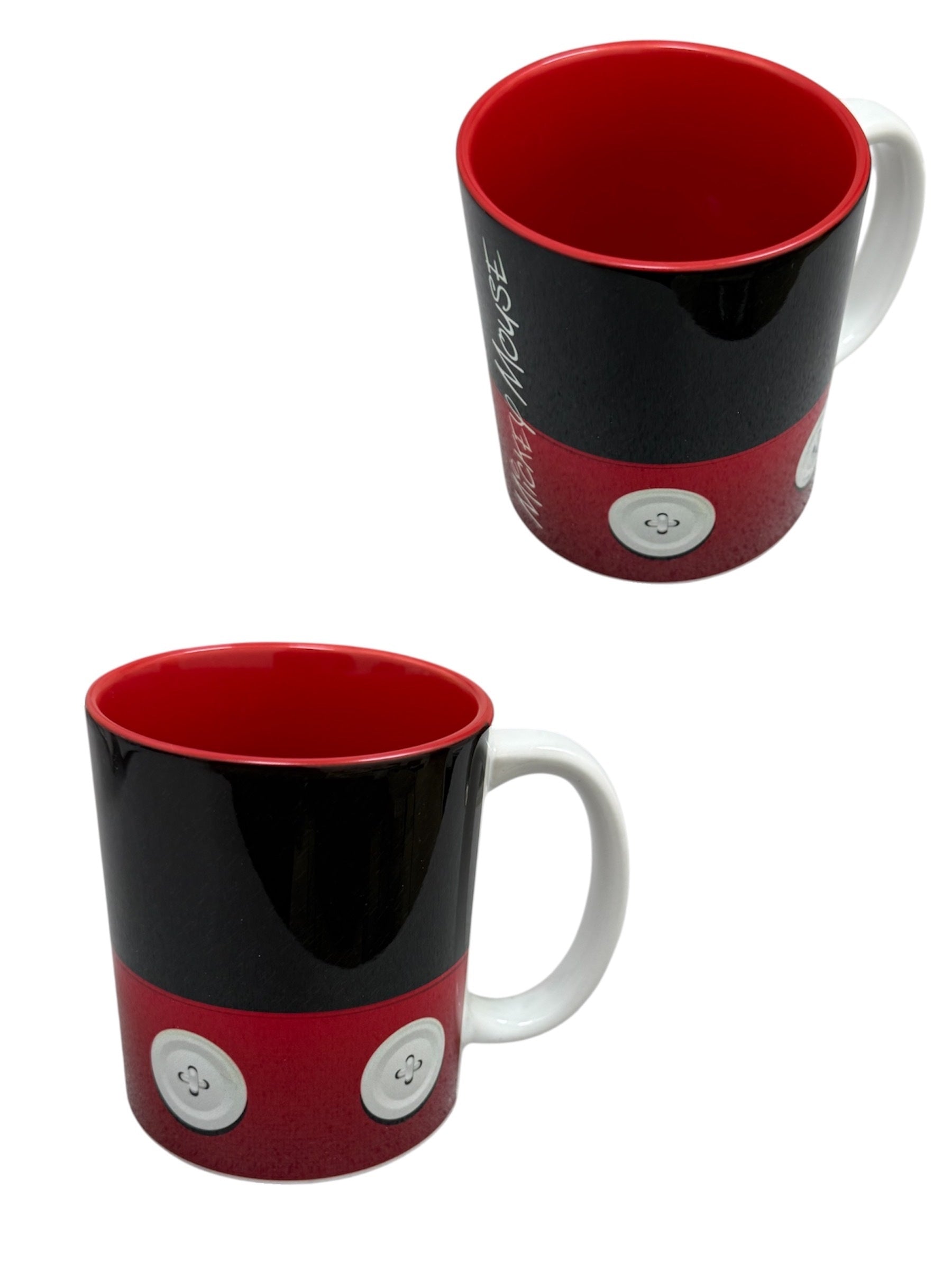 Disney Mickey Pants & Buttons Mug w/ Internal Glaze 11oz