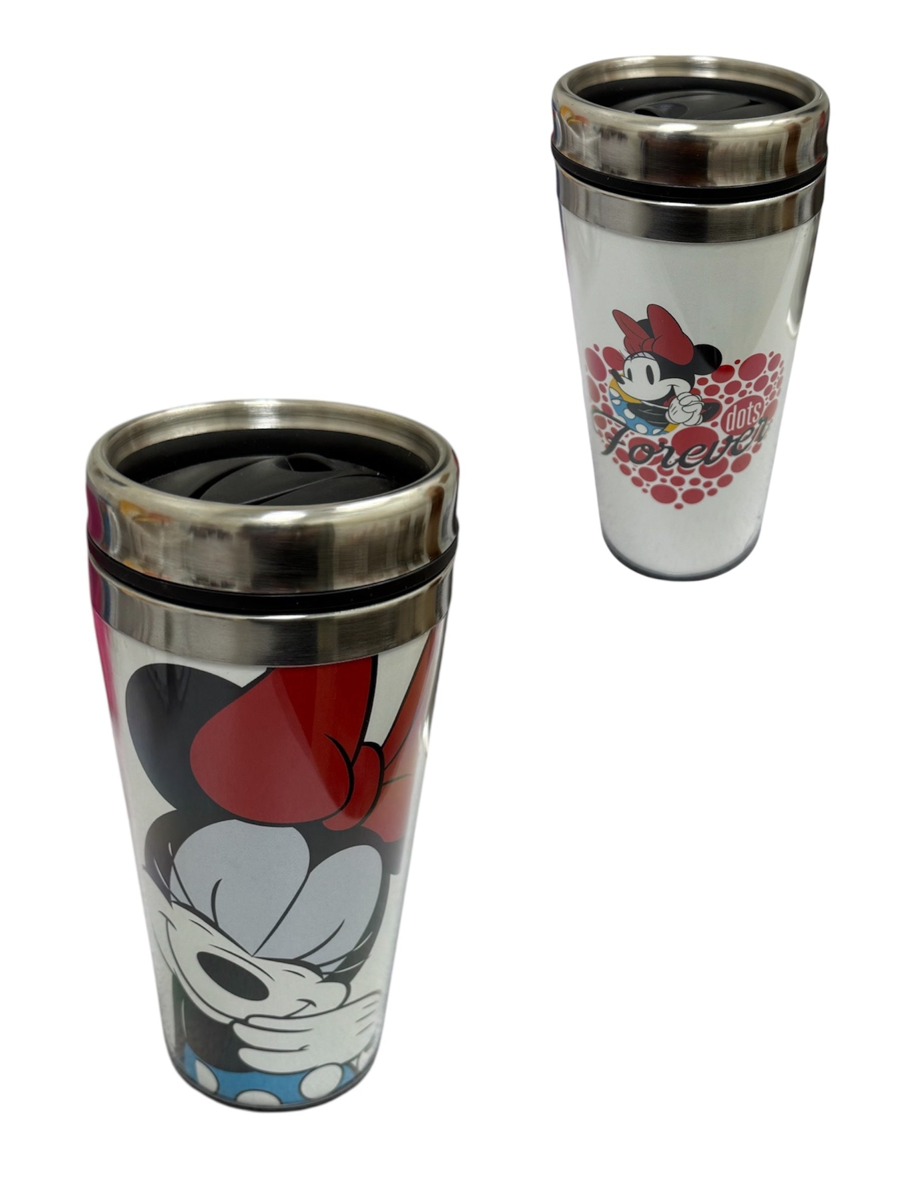 Disney Minnie Dots Forever Travel Mug SS/Plast
