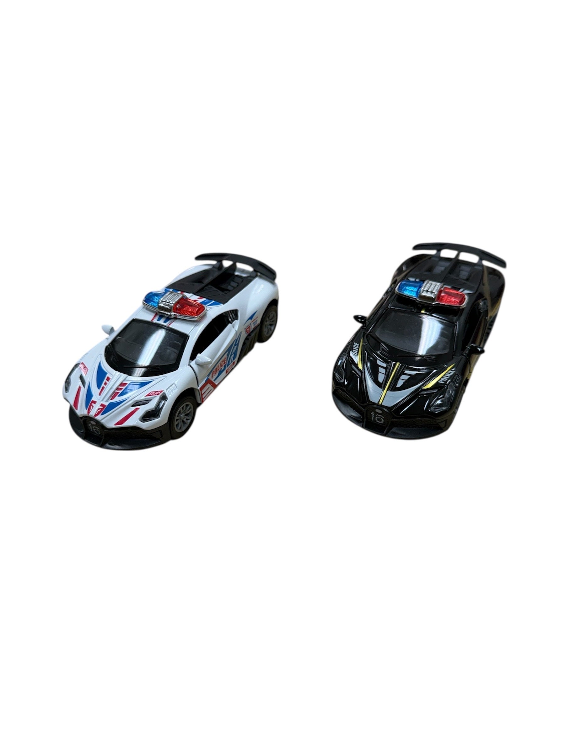 Bugatti Die Cast Police Car Asst.