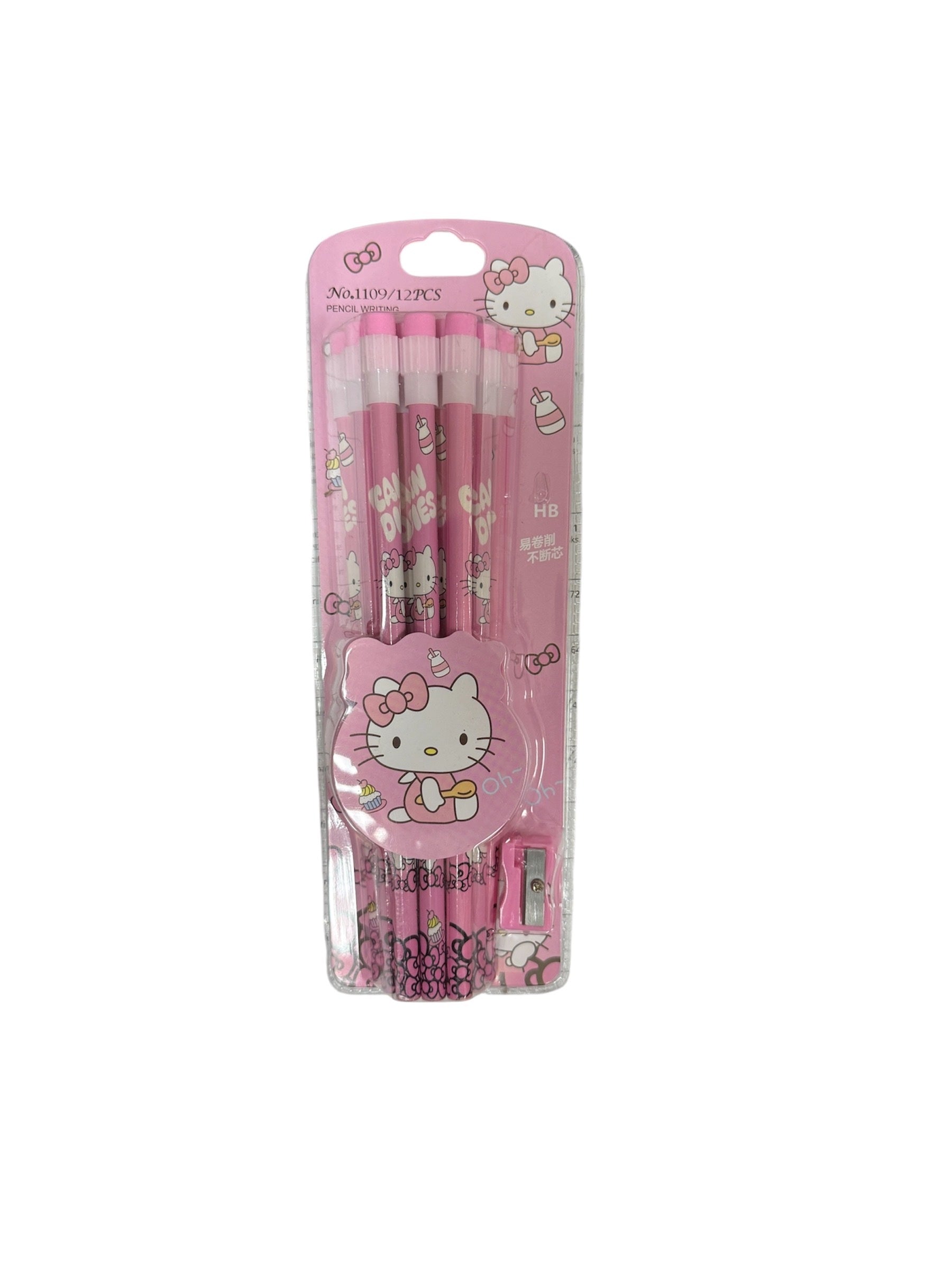 Hello Kitty Pencils & Sharpener