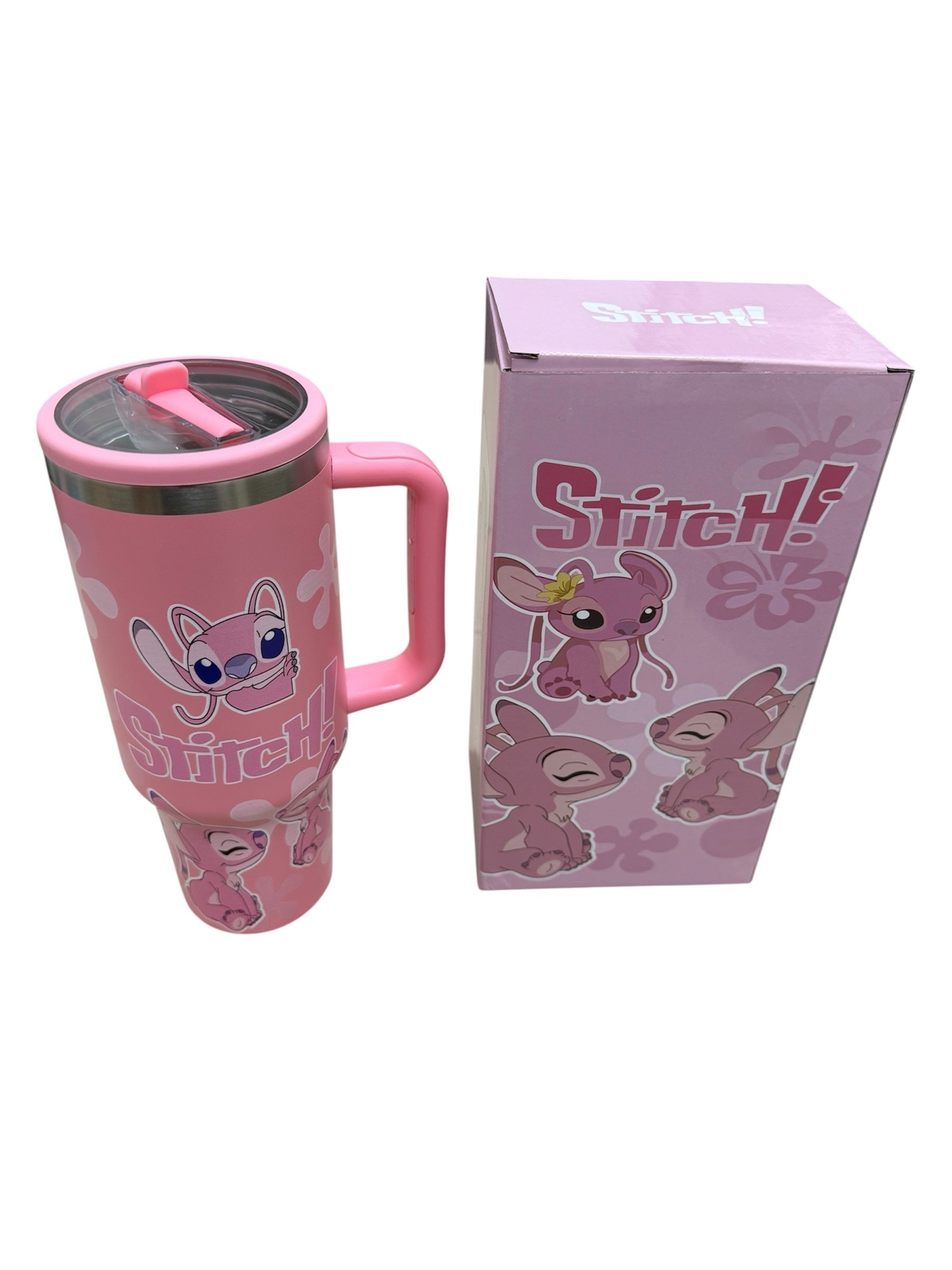 40oz Disney Lilo & Stitch Angel Tumbler