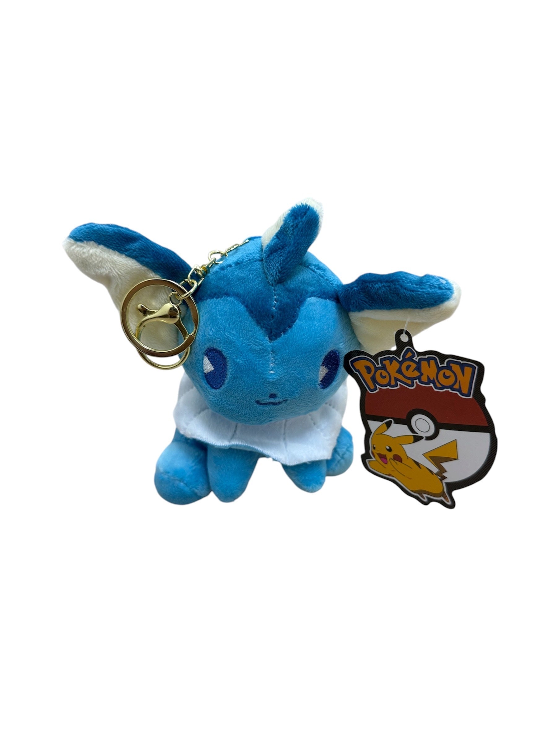 Pokémon Vaporeon Plush Keychain 4"