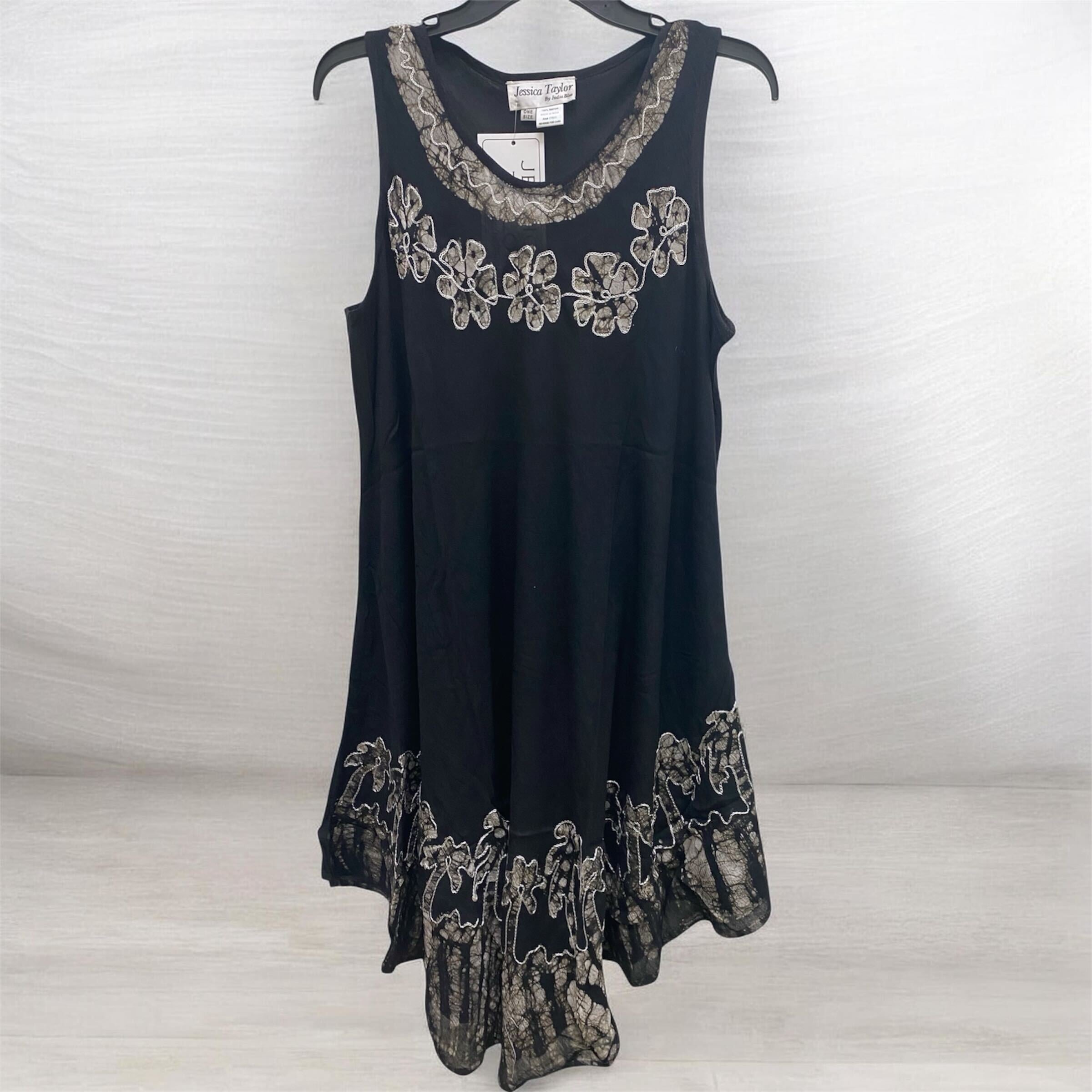 Rayon Batik Umbrella Dress / One Size