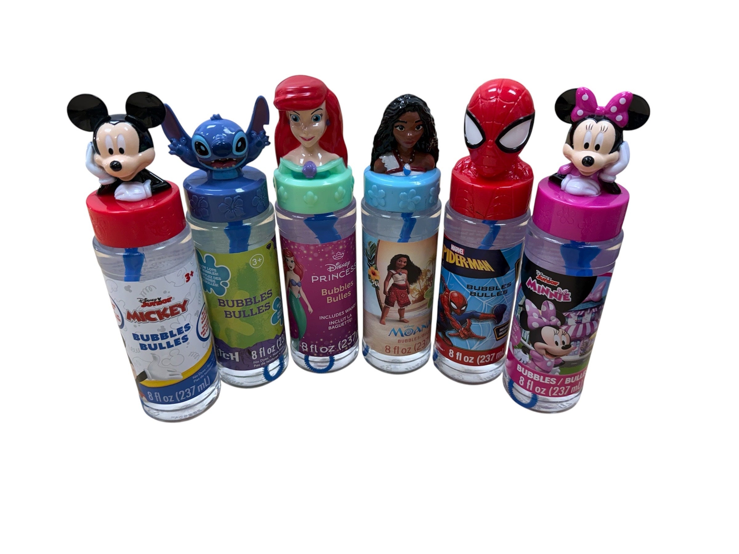 Disney/Marvel Characters Bubbles 8oz