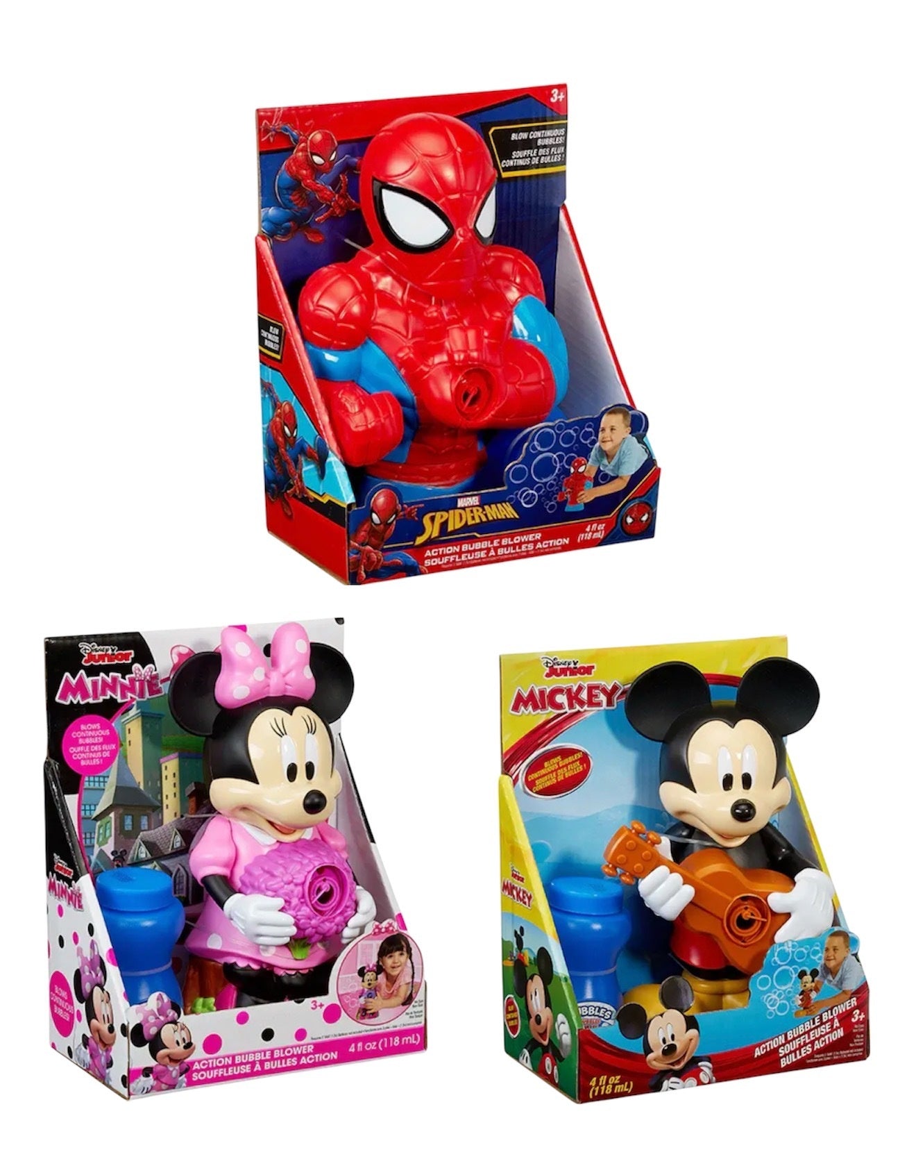 Disney/Marvel Action Bubble Blower Asst.