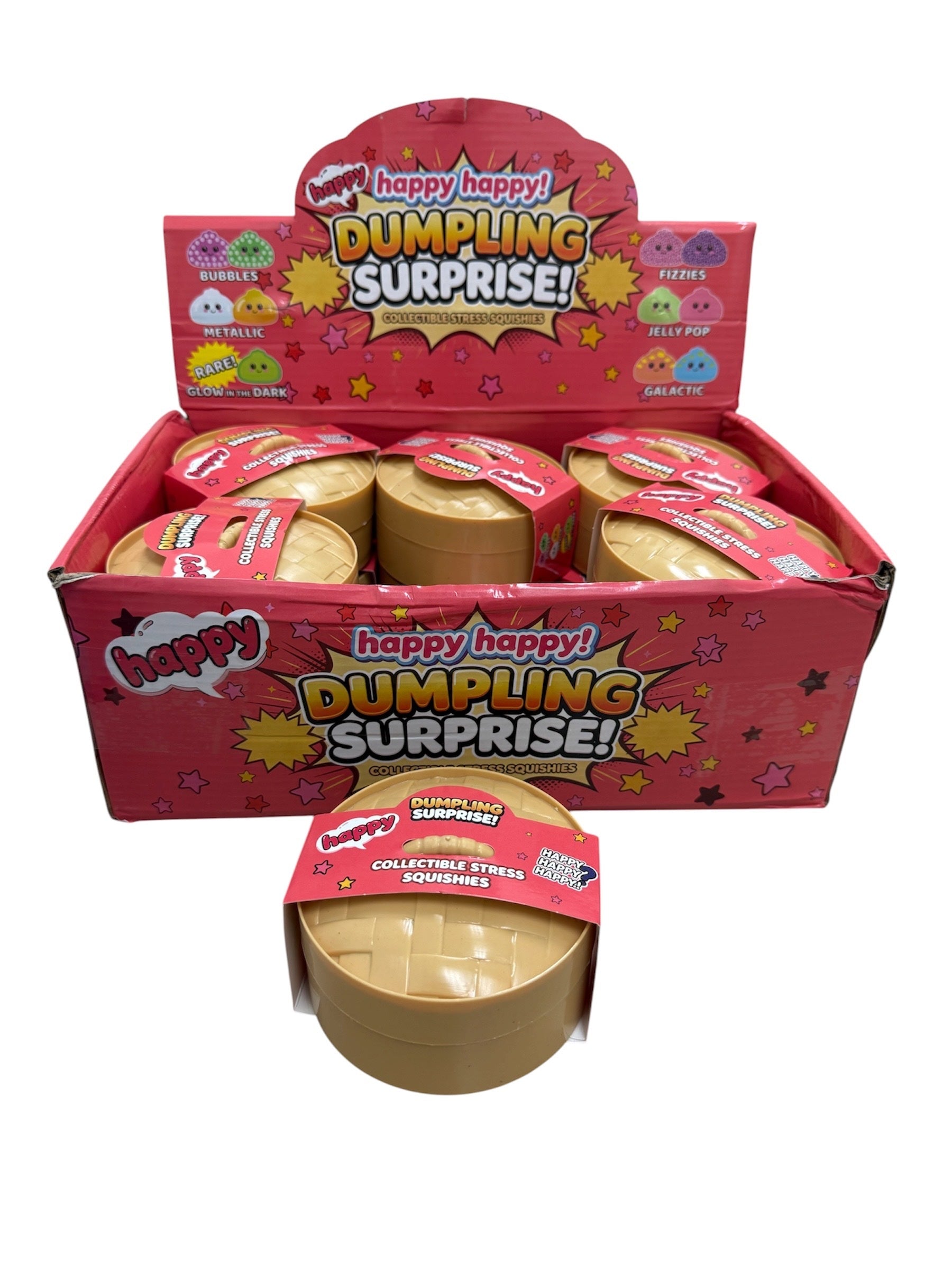 Happy Happy Squishy Dumpling Surprise Asst. 1pc