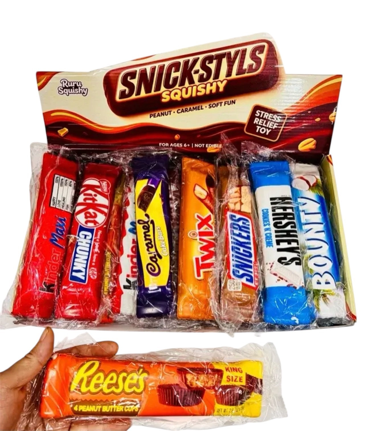 Chocolate Bar Slow Rise Foam Squishy