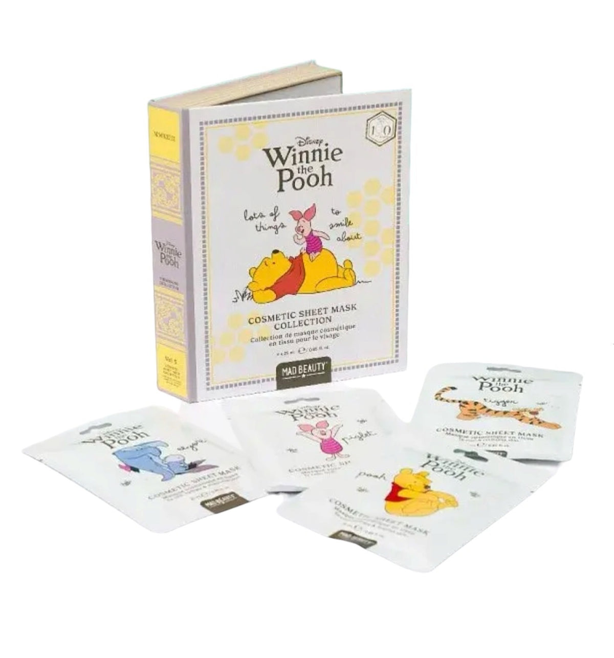 Disney 100 Winnie the Pooh Storybook Cosmetic Face Mask Collection