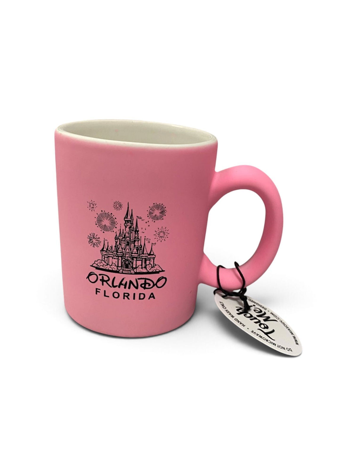 Pink Touch Me Ceramic Expresso-40z Mug