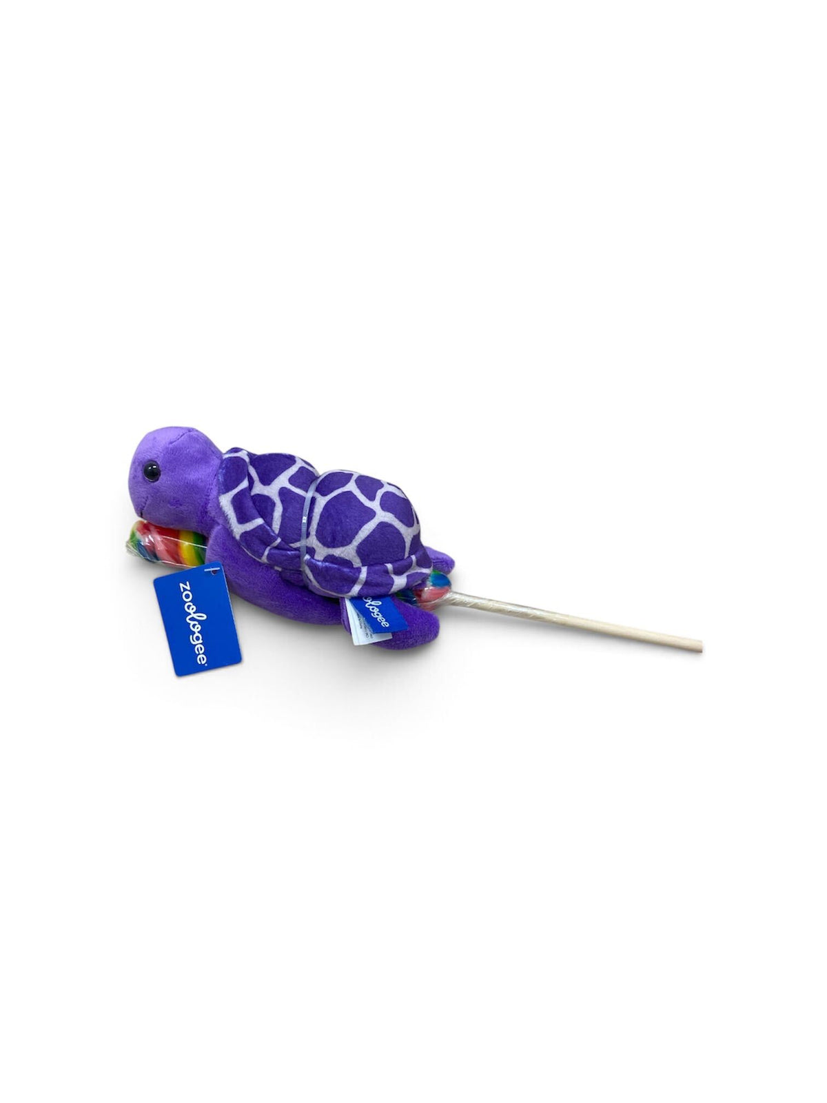 Lollyplush 8" SeaTurtle  Holding  14" Lollipop Asst .