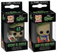 I Am Groot with Funko Pocket Pop! Key Chain Asst