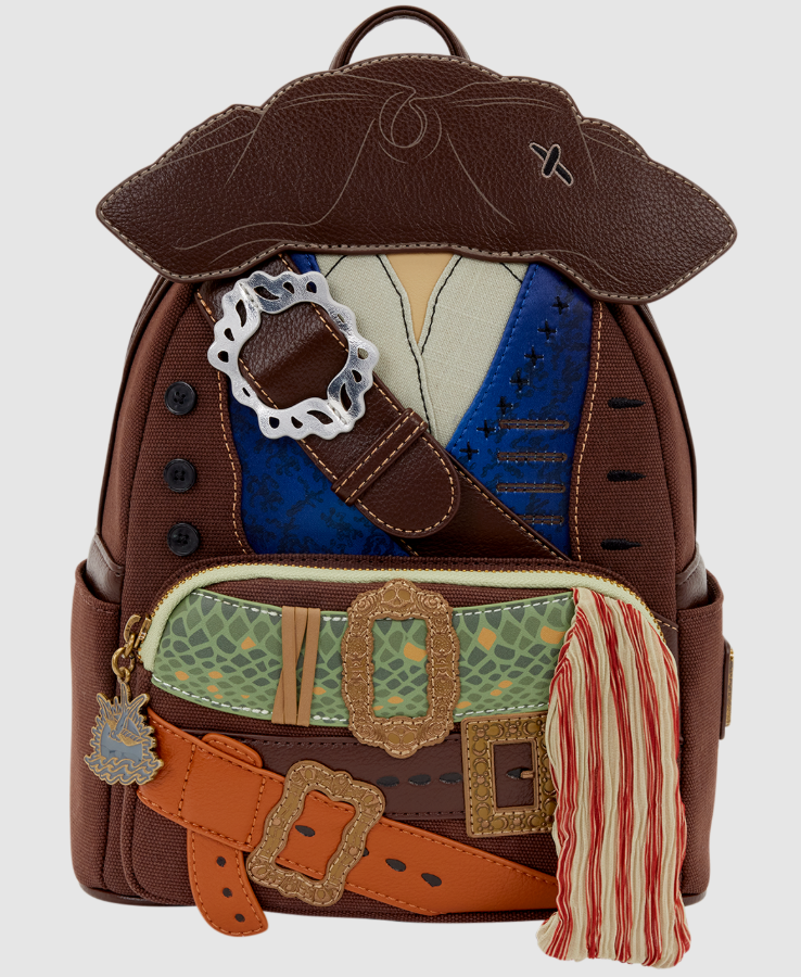 Pirates of the Caribbean Jack Sparrow Cosplay Mini Backpack