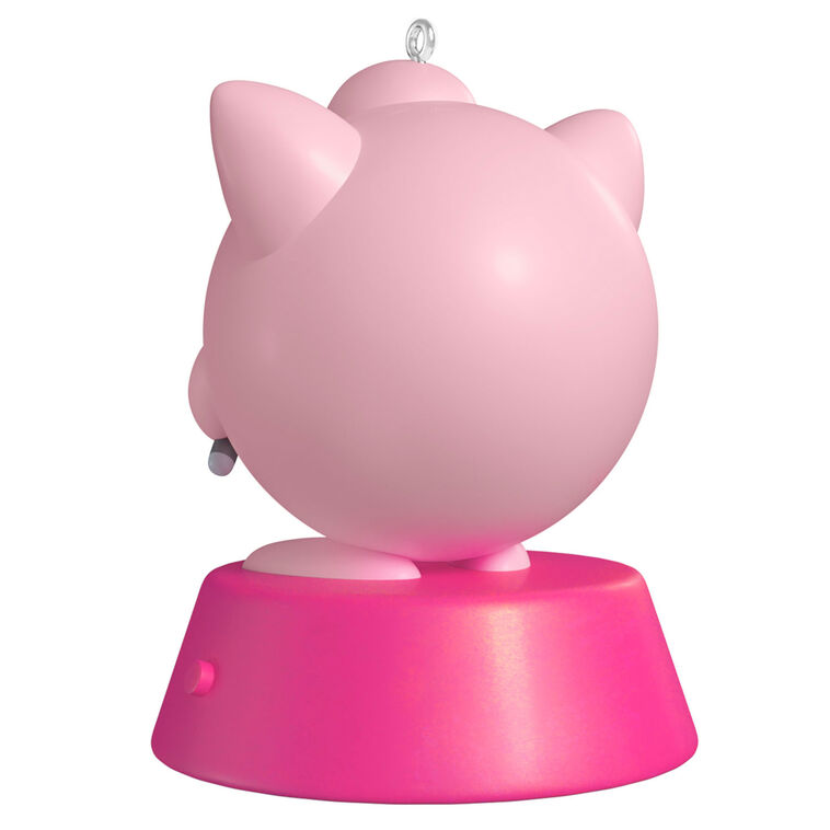 Pokémon Singing Jigglypuff Ornament With Sound