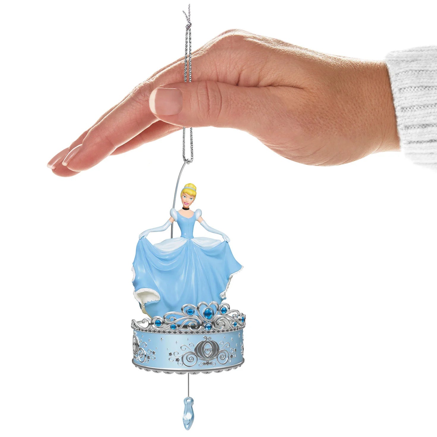 Hallmark Keepsake Christmas Ornament 2024, Disney Cinderella Twirling at the Ball, Gifts for Disney Fans