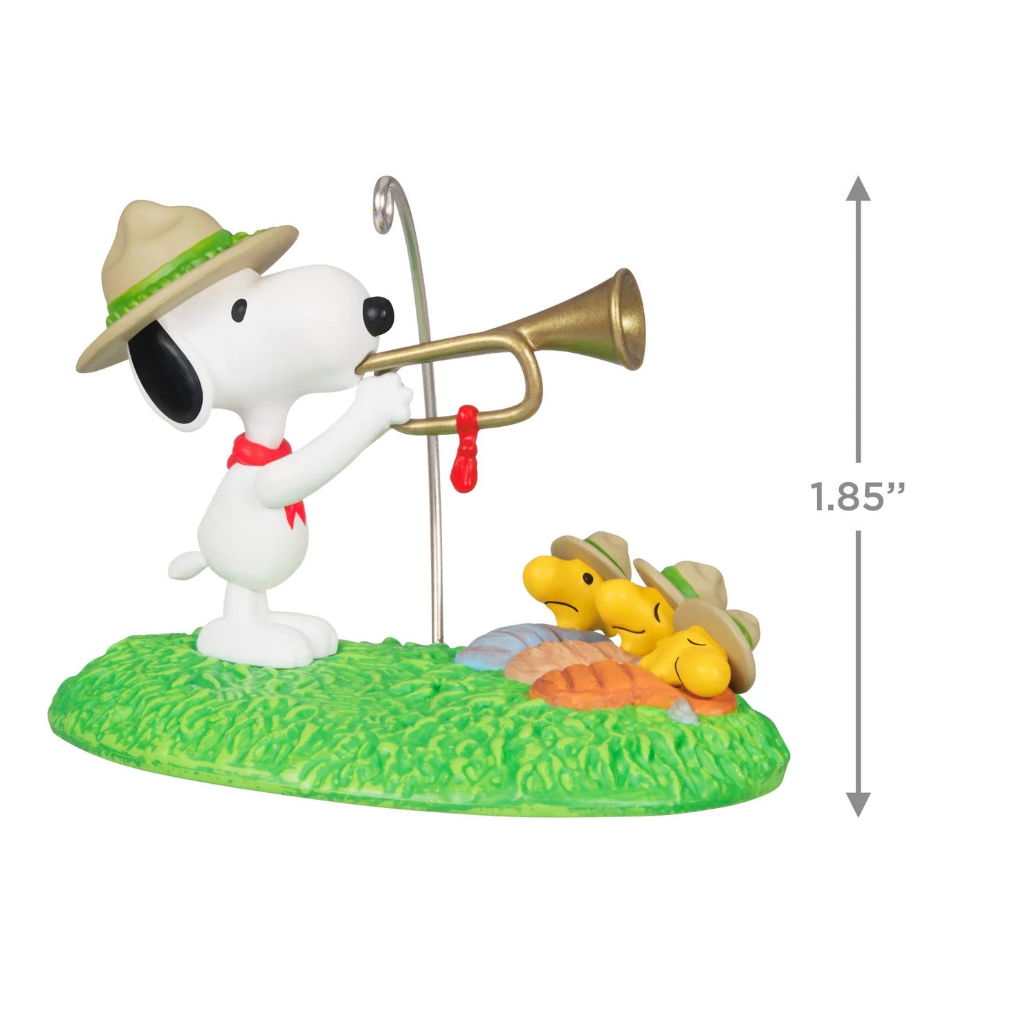 Hallmark Keepsake Christmas Ornament 2024, The Peanuts Gang Beagle Scouts 50th Anniversary Rise and Shine!, Gift for Peanuts Fan