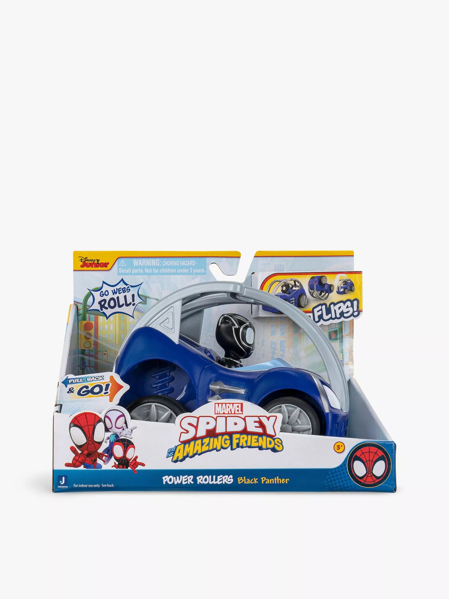 Marvel Spidey and Friends Power Rollers car