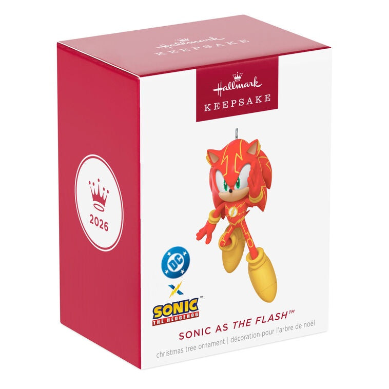 DC™ x Sonic the Hedgehog™ Sonic as The Flash™ Ornament