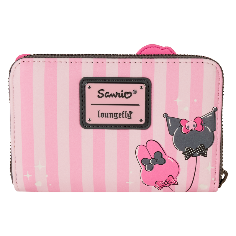 LF Sanrio My Melody and Kuromi Zip Around Wallet