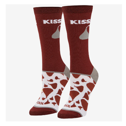Hershey`s Kisses - Cool Socks Womens Crew Folded