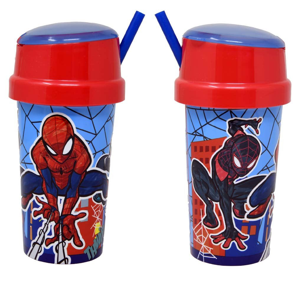 Spidermans  14oz Snack Tumbler with foil print