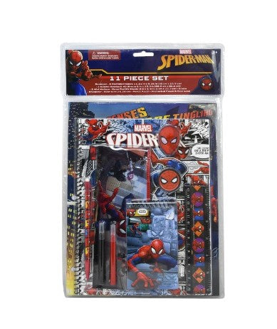 Spiderman 11pc Value Set in Bag with Header