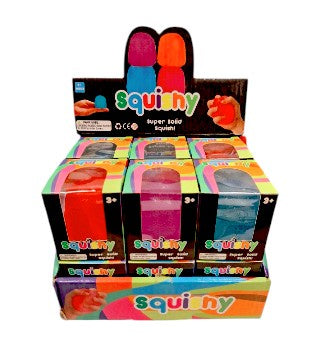 Super Solid Gummy Squishy 2.75'' Assrt, 1pc