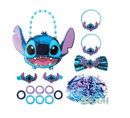 Stitch Hair Accesory Plastic 3D Face Case