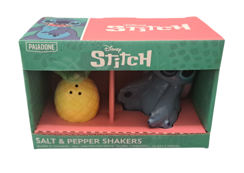 Stitch and Pineapple Salt & Pepper Shakers