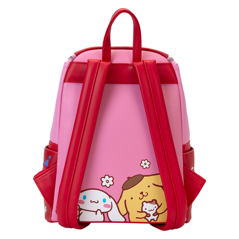 hello kitty and friends mini backpack Loungefly Leather: Sanrio Hello Kitty and Friends Color Block Mini Backpack