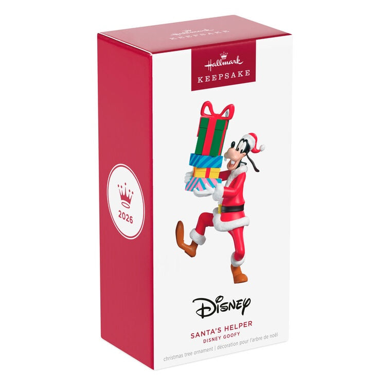 Disney Goofy Santa's Helper Ornament