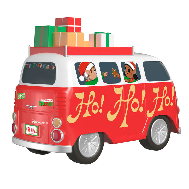 Hallmark Keepsake Here Comes Santa Claus Musical Ornament With Light