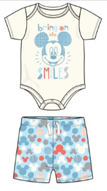 Disney Baby Mickey "Bring on the Smiles" 2pc Set
