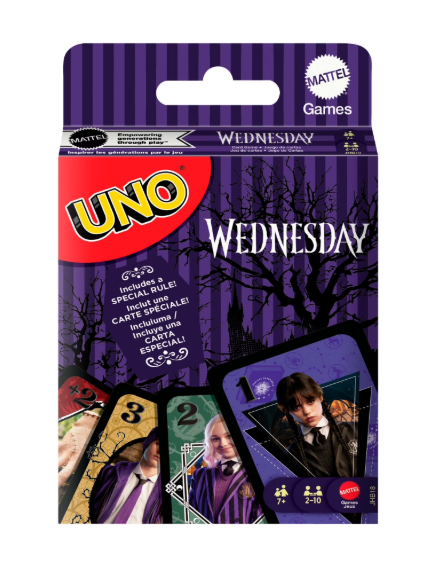 Wednesday UNO Playing Cards