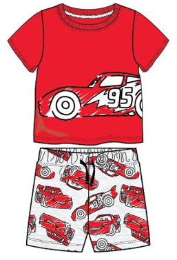 Pixar Lightning McQueen Sketch Baby Boy 2pc Set
