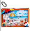 Beach And Chair View Florida Magnet