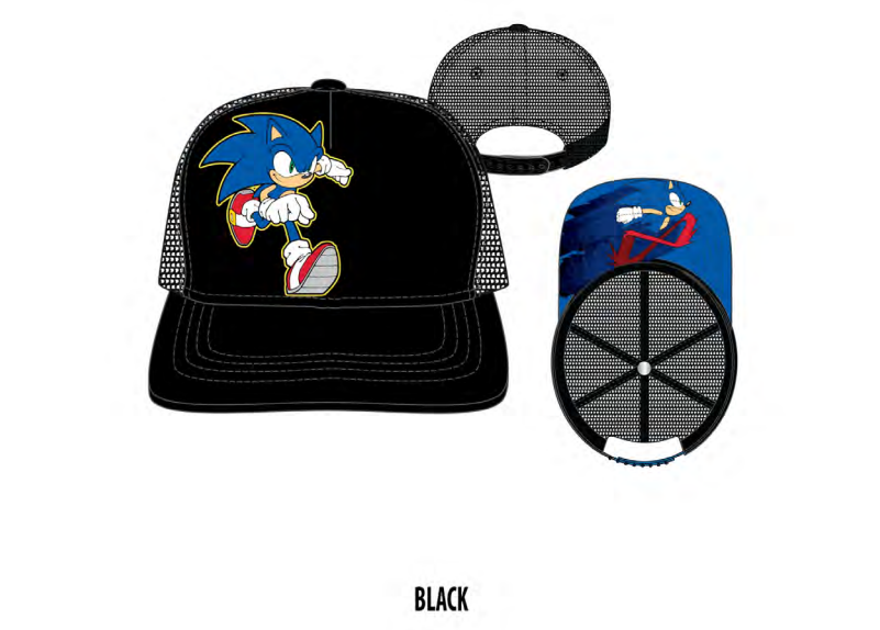 Sonic Running Underbrim trucker Hat