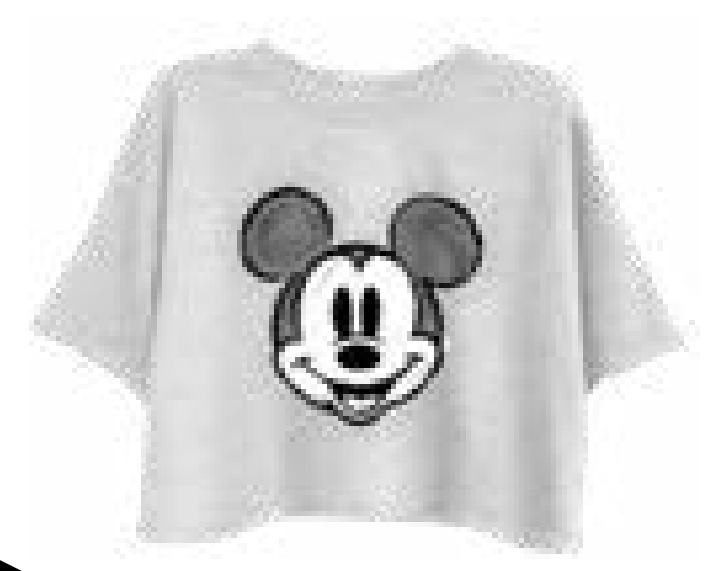 Mickey Mouse rhinestones Skimmer Tee