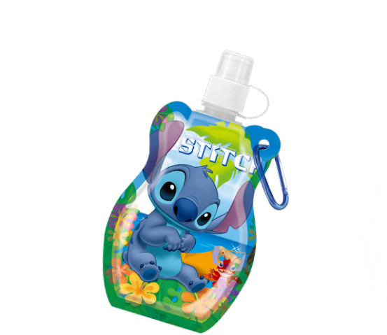 Stitch Flat Water Bottle