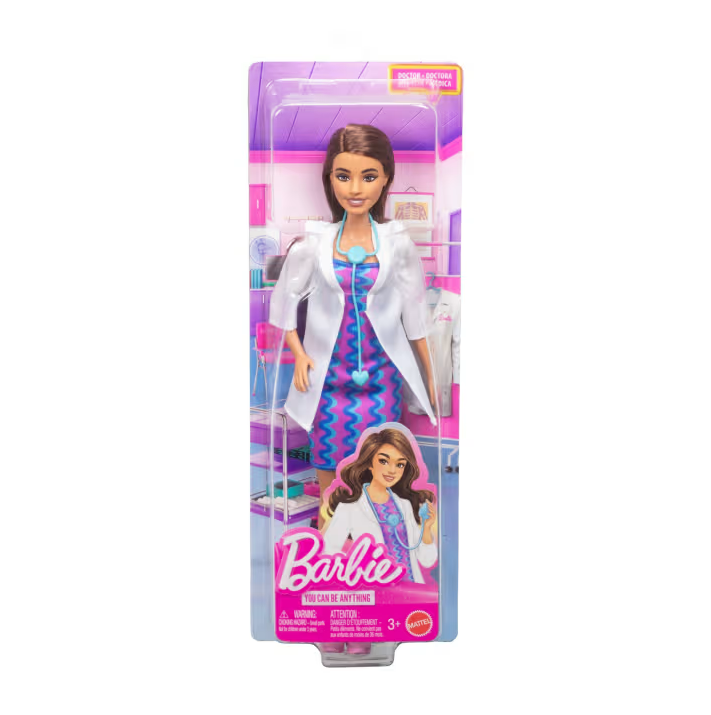 Barbie Careers Doctor Doll w/ Removeable Stethoscope