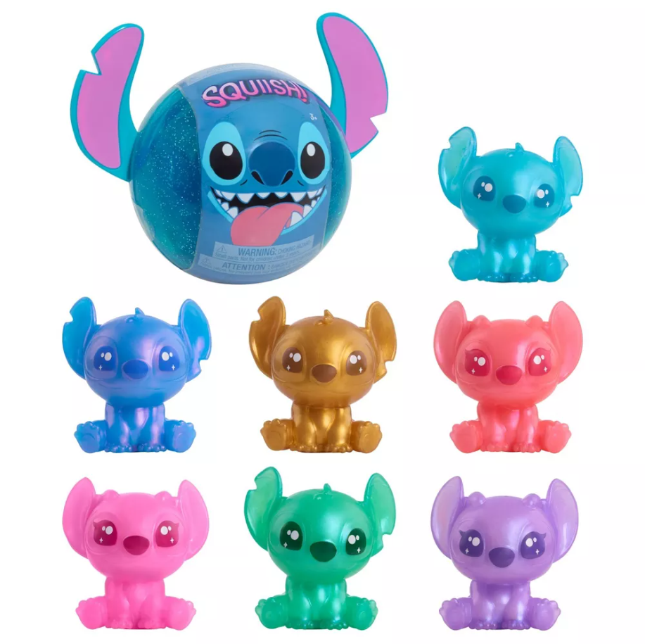 Stitch Squish-a-Stitch Capsule Figurines