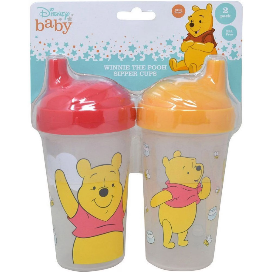 Winnie the Pooh 2pk Hard Spout Sippy Cup