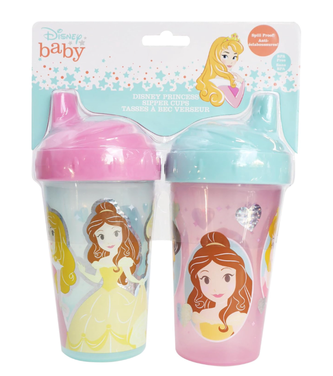 Princess 2pk Hard Spout Sippy Cup