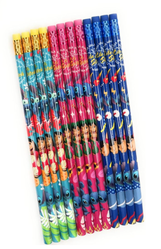 12 Pack Lilo & Stitch Pencil