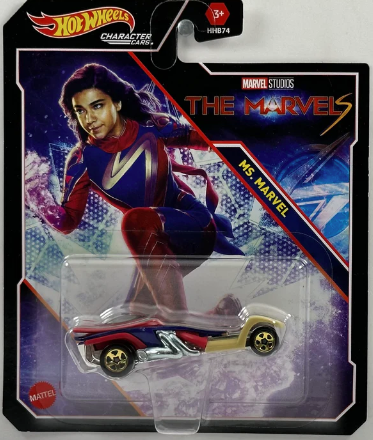 Hot Wheels Marvel Super Hero Character Car Ms. Marvel