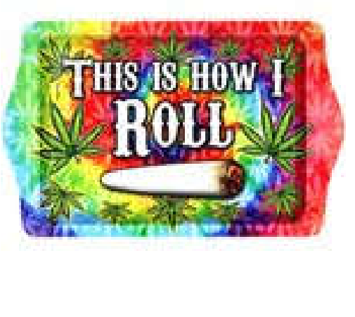 TYE DYE ROLL 10X6 TIN TRAY